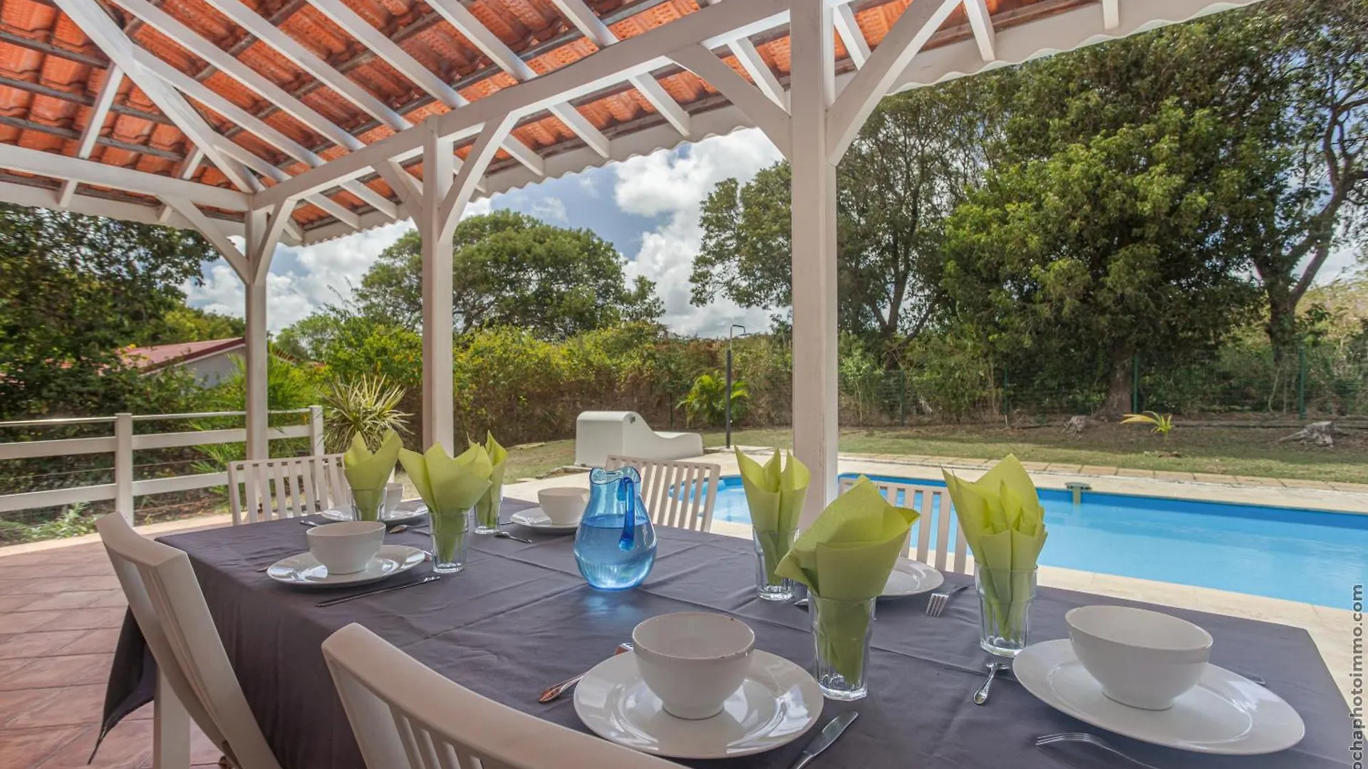 Villa Avec Piscine, Kiosque & Evenements Autorises Sainte-Anne