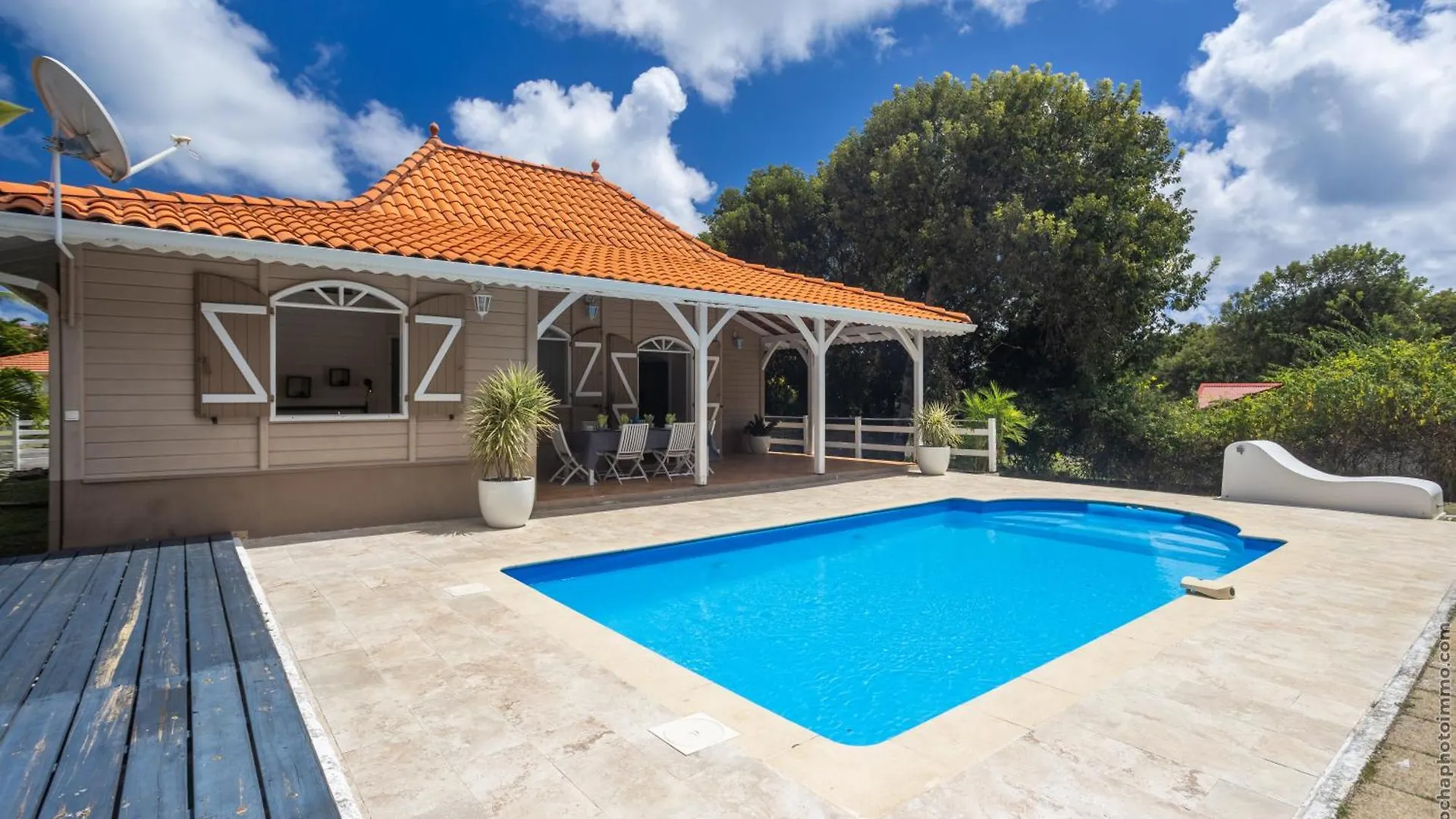 Villa Avec Piscine, Kiosque & Evenements Autorises Sainte-Anne