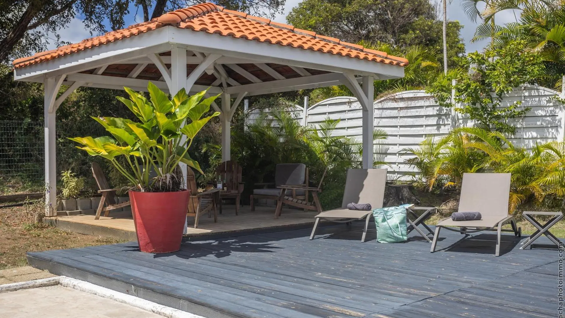 Villa Avec Piscine, Kiosque & Evenements Autorises Sainte-Anne